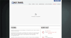 Desktop Screenshot of mdt-travel.pl